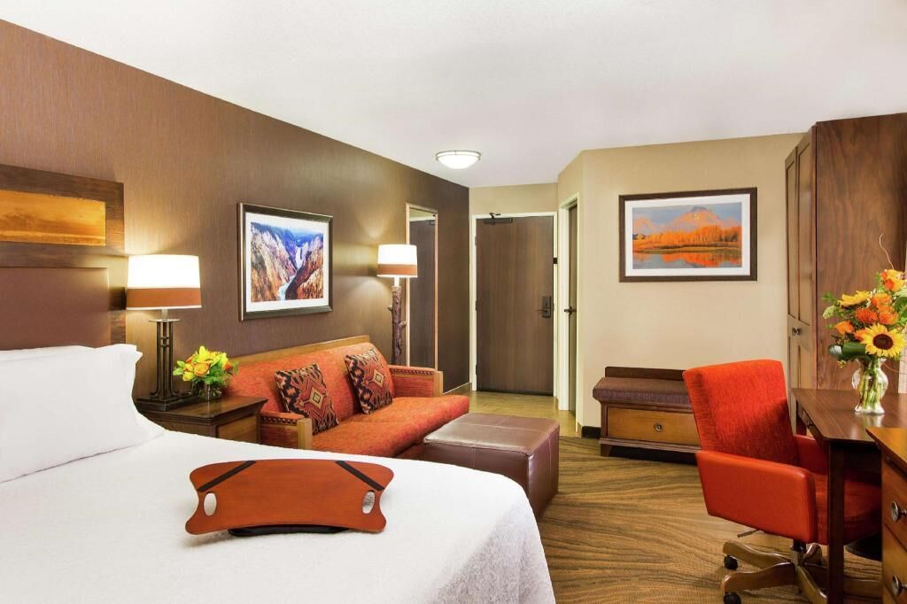 In-room safe, blackout drapes, iron/ironing board