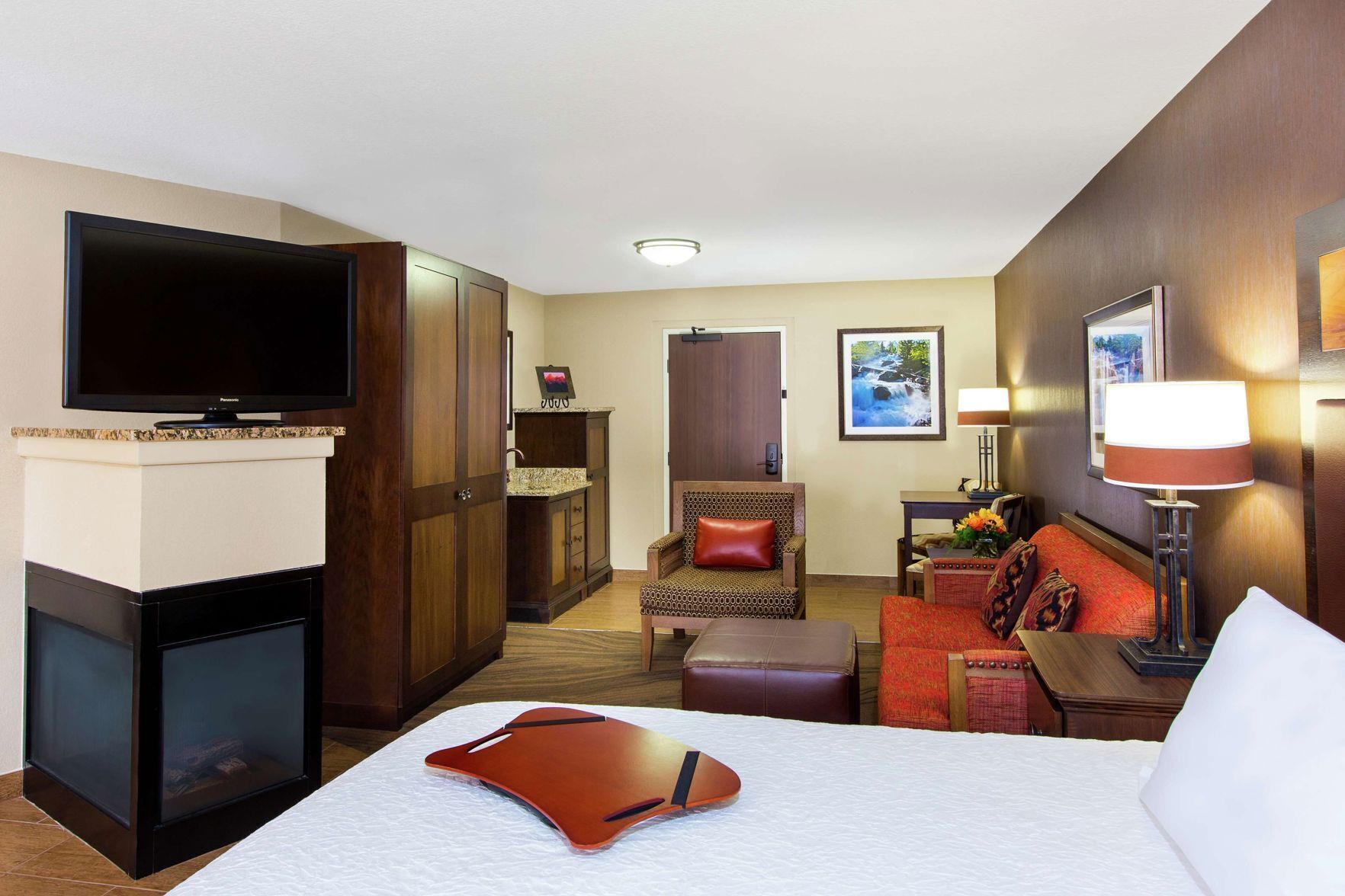 In-room safe, blackout drapes, iron/ironing board