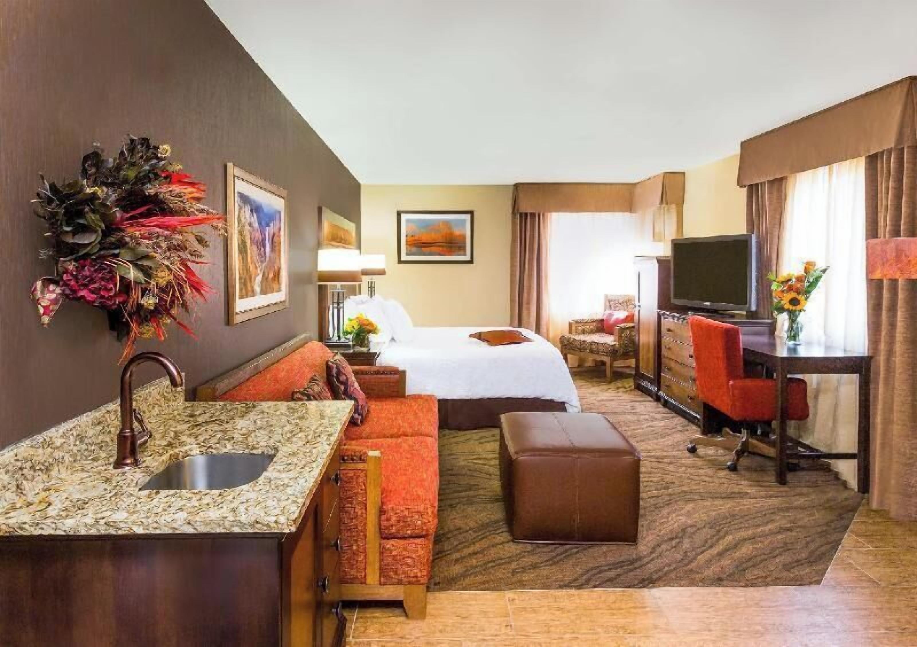 In-room safe, blackout drapes, iron/ironing board