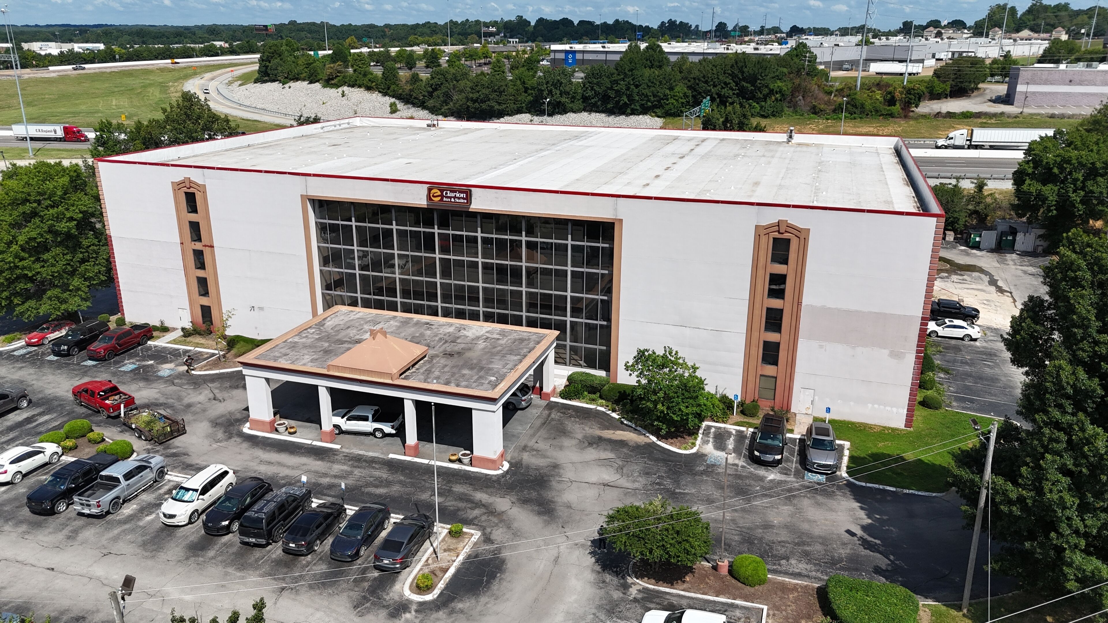 Fachada de la propiedad