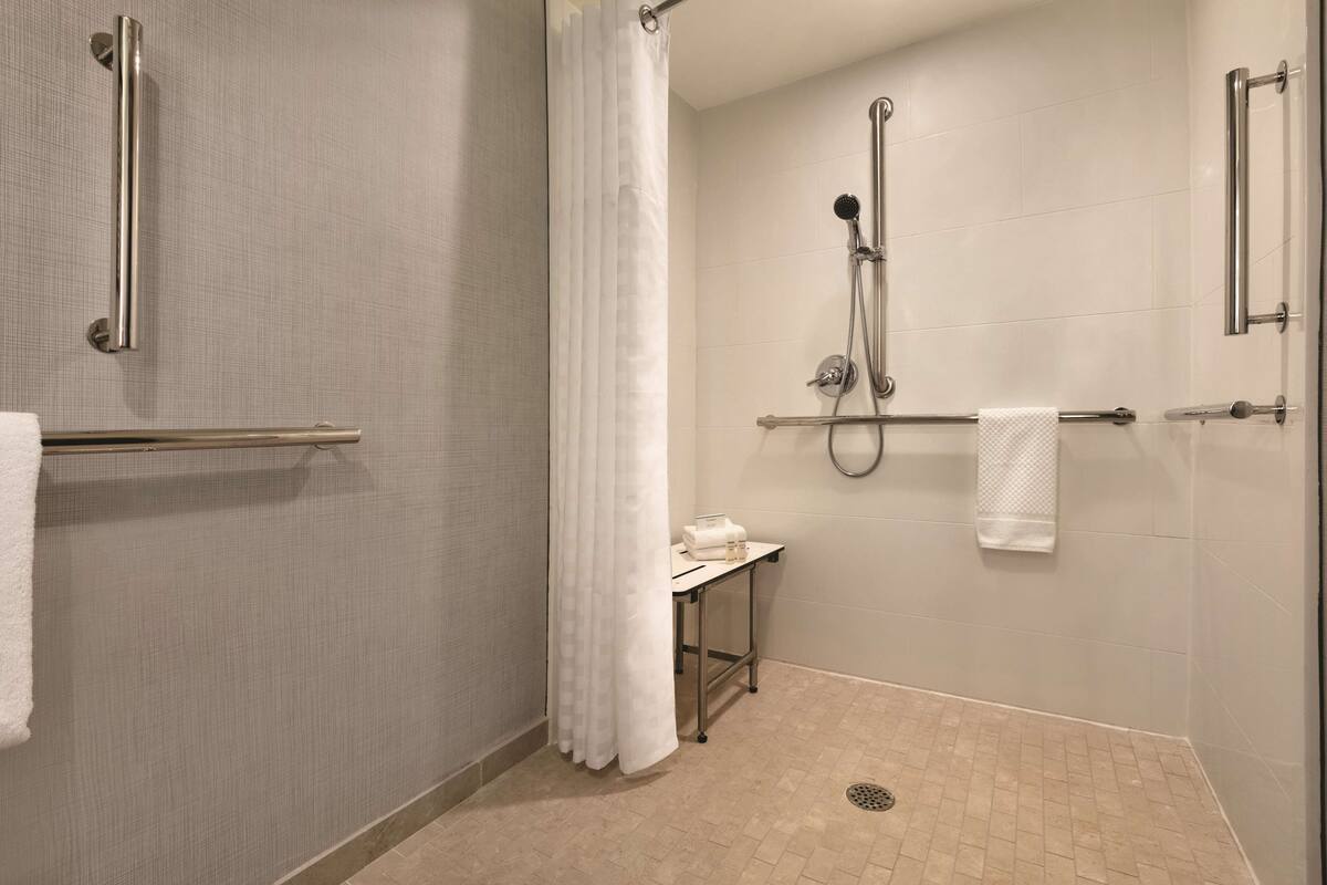 Dusj på badet