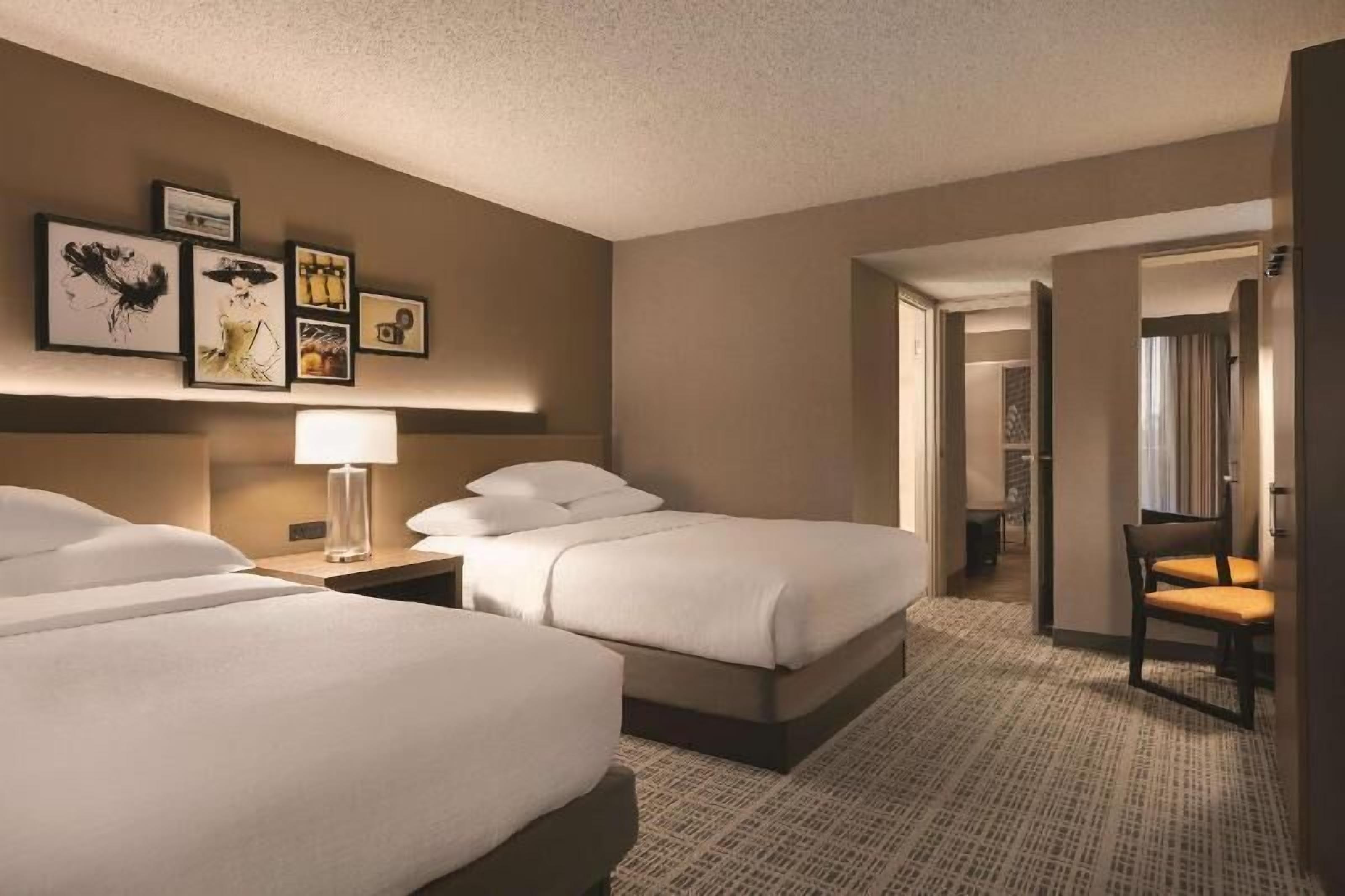 In-room safe, desk, laptop workspace, iron/ironing board