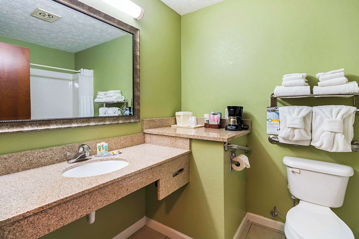 iron/ironing board, free wifi, bed sheets