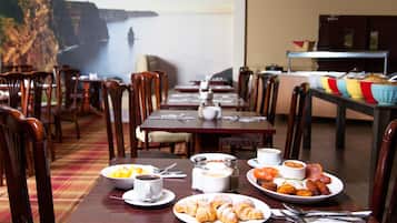 Daily buffet breakfast (EUR 12 per person)