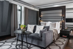 Hypoallergeen beddengoed, een minibar, een kluis op de kamer