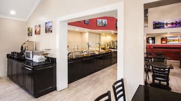 Free continental breakfast