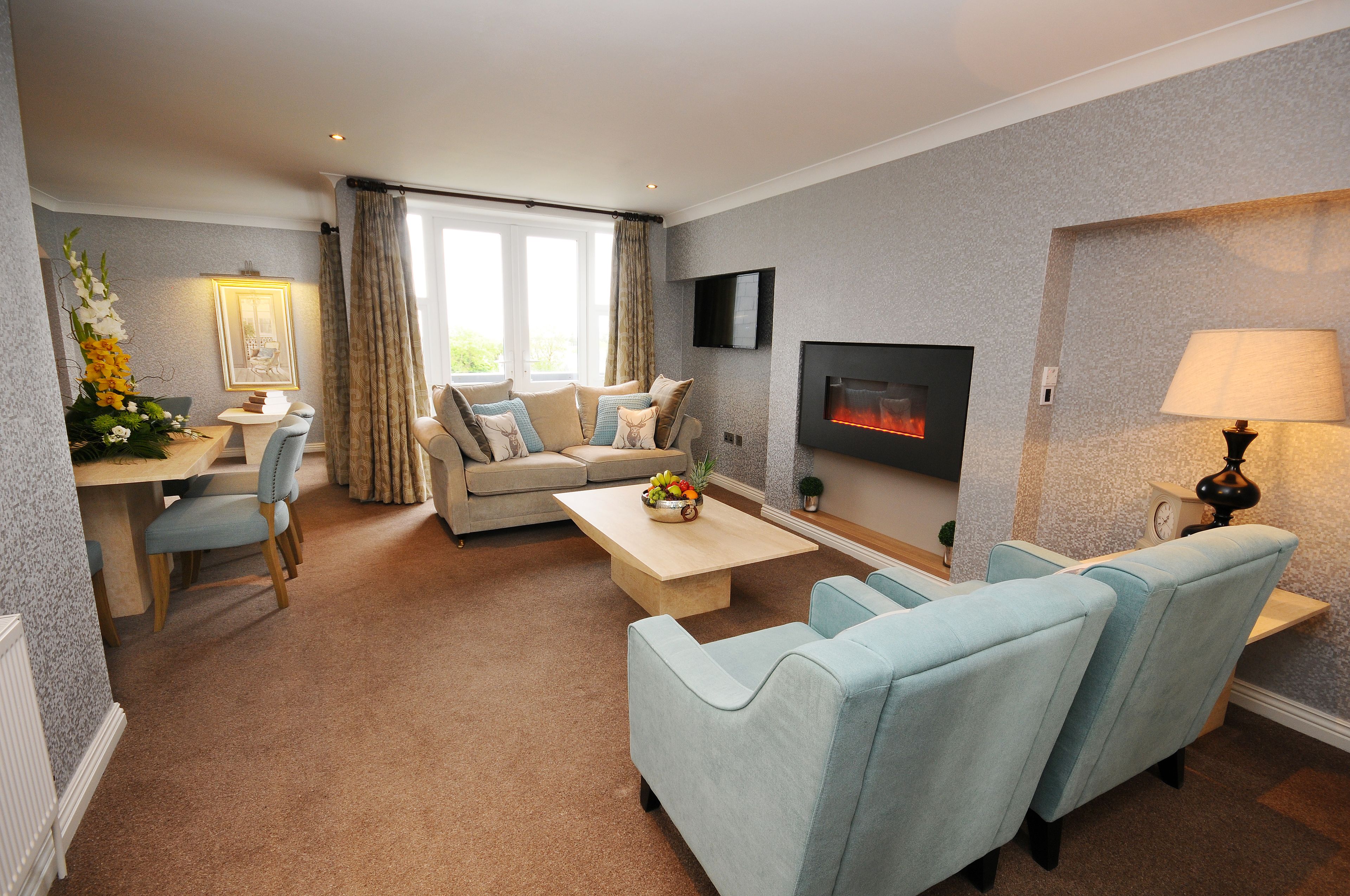 Área de sala de estar