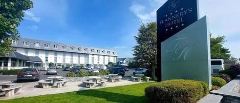 Façade de l’hébergement