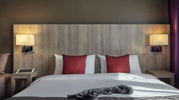 Minibar, in-room safe, desk, blackout curtains