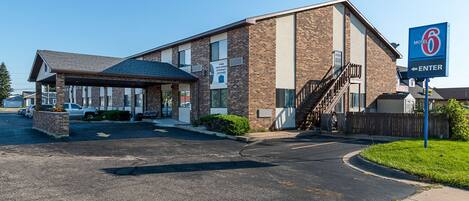 Voorkant van accommodatie