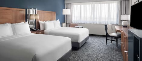 Down comforters, in-room safe, desk, laptop workspace