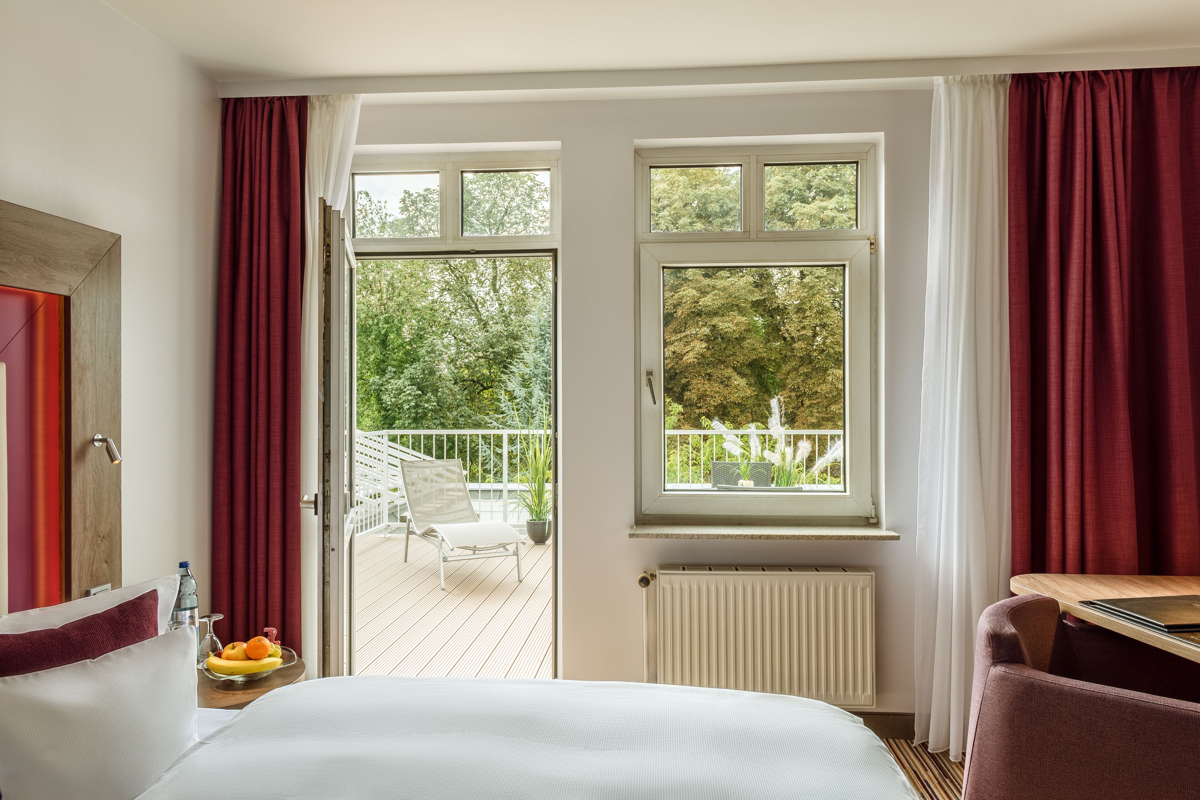standard room, 1 double bed, terrace, park view | view from room
