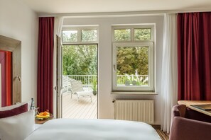 Standardzimmer, 1 Doppelbett, Terrasse, Parkblick | Ausblick vom Zimmer