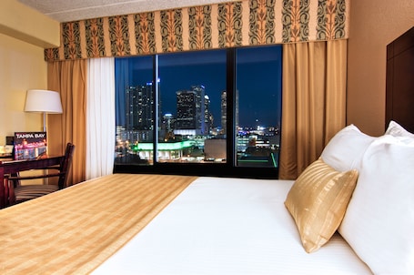 View from room. The Barrymore Hotel Tampa Riverwalk