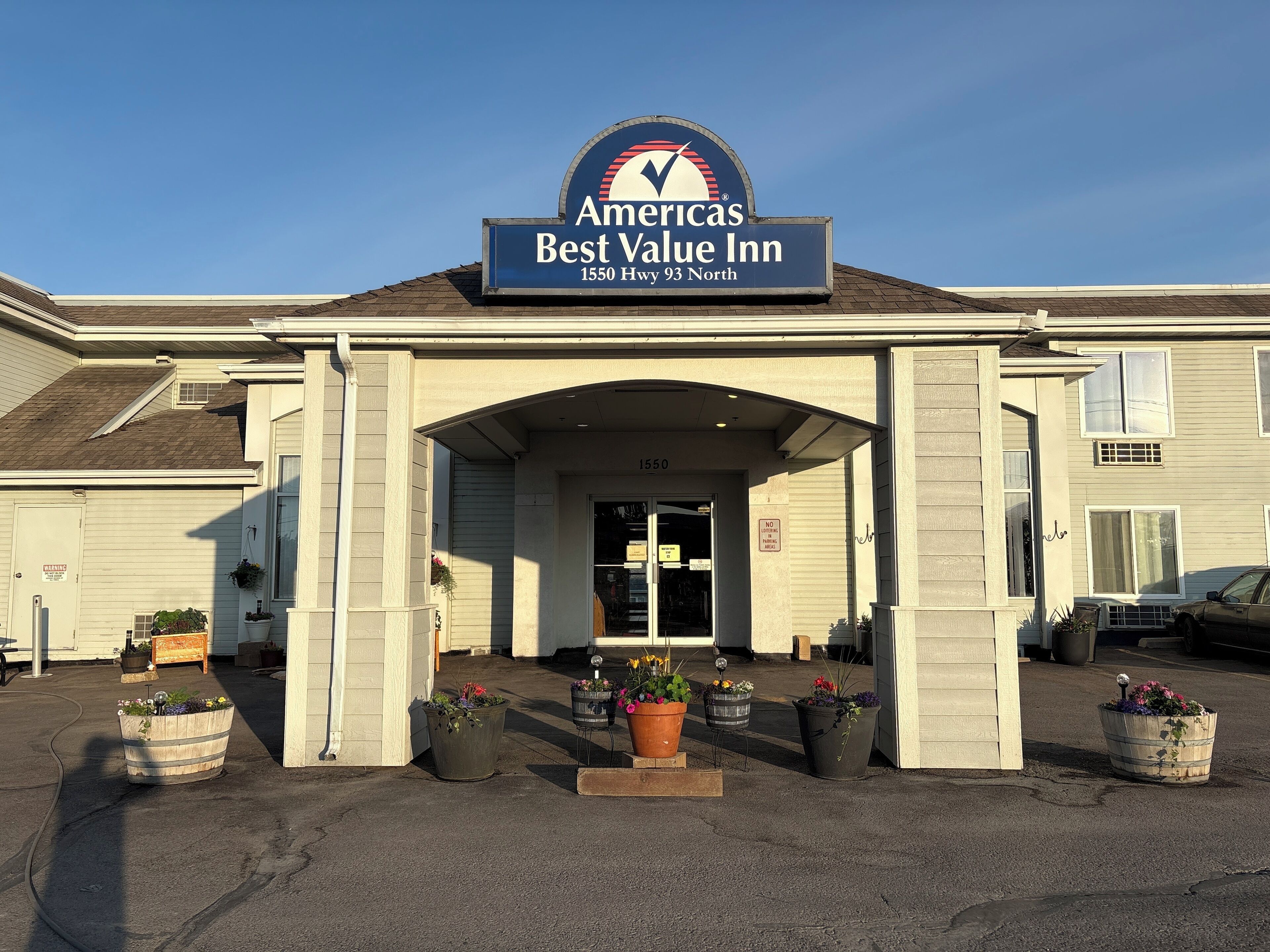 Façade de l’hébergement