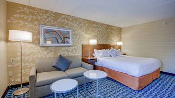 Coffres-forts dans les chambres, bureau, rideaux occultants