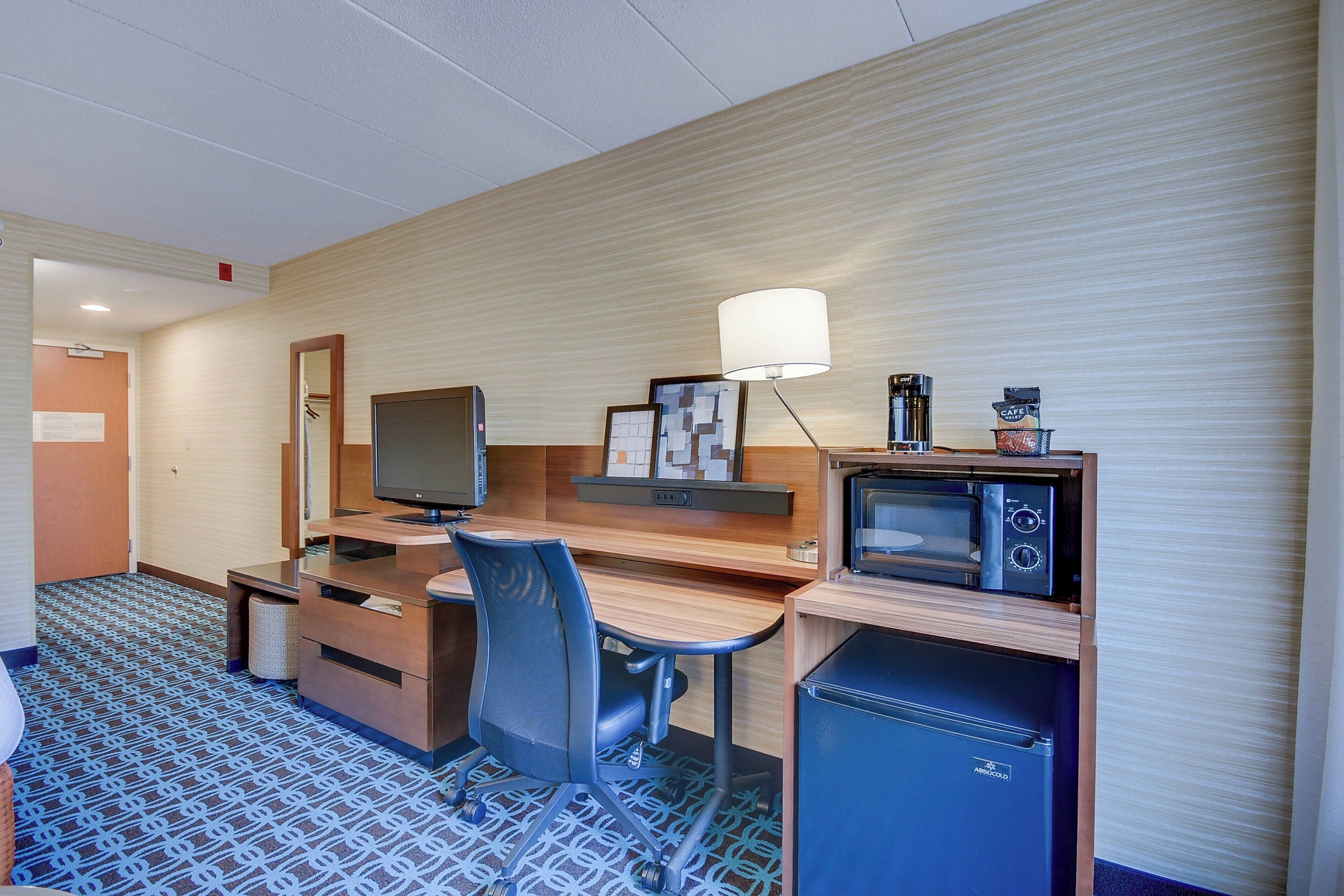 in-room safe, desk, blackout curtains, iron/ironing board