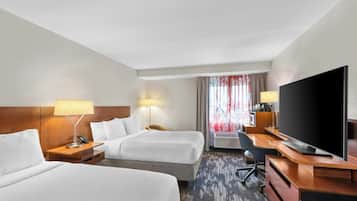 In-room safe, desk, blackout drapes, iron/ironing board