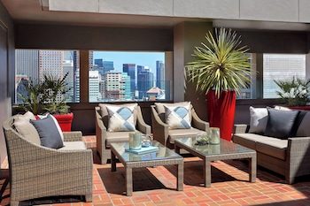 Rooftop terrace at JW Marriott San Francisco Union Square