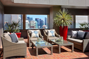 Patio, balcany or terrace at JW Marriott San Francisco Union Square