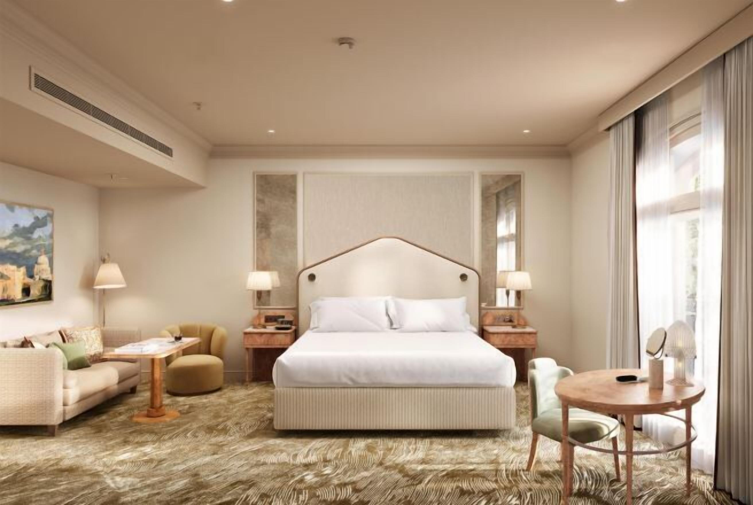 Literie de qualité supérieure, coffres-forts dans les chambres, bureau