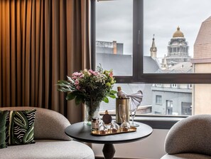 Suite, 1 King Bed, Garden View (Audrey Hepburn. Homage) | Garden view - Le Louise Hotel Brussels - MGallery (Brussels)