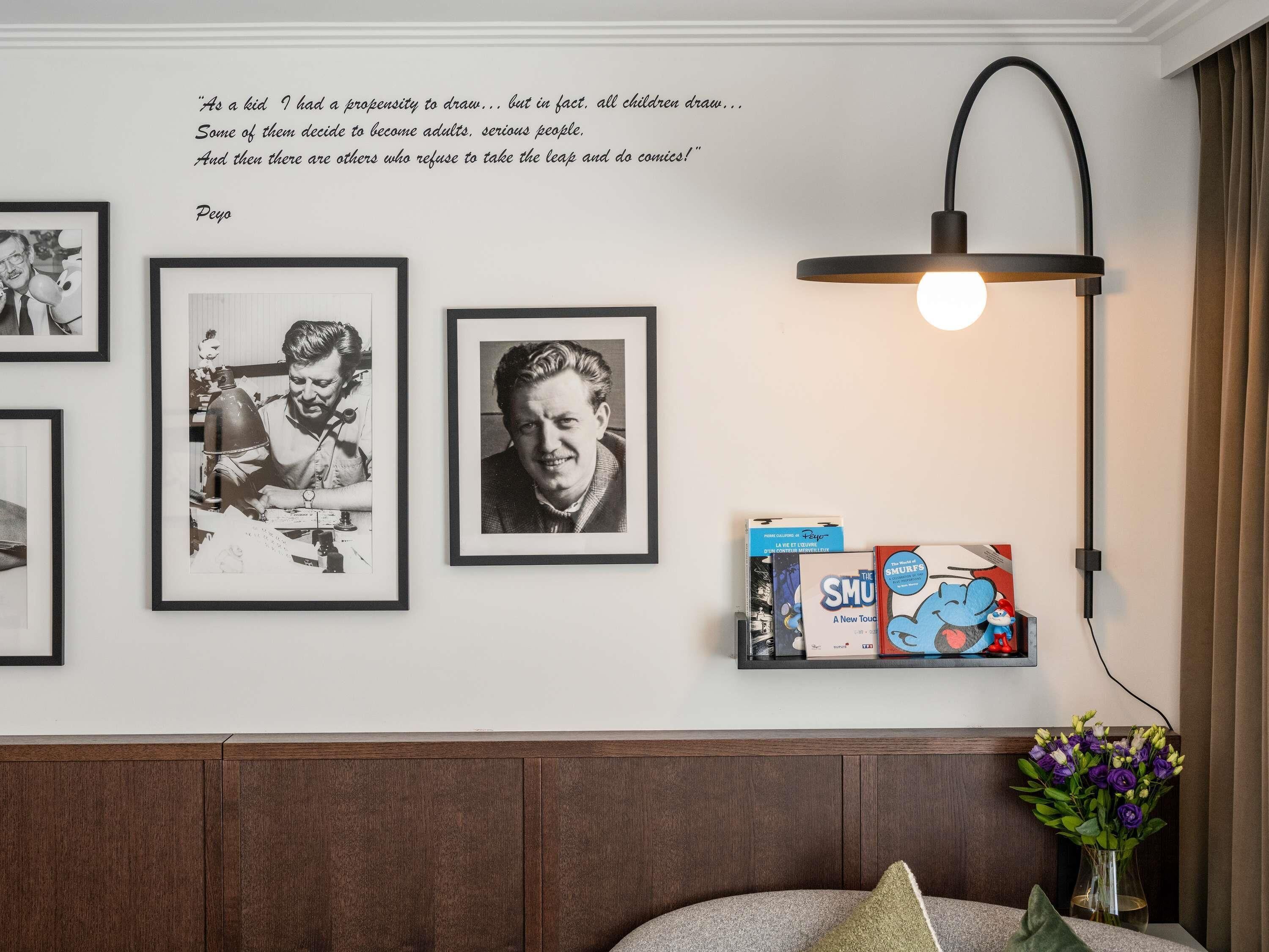 Suite, 1 Katil Raja (King), Garden View (Homage Peyo) | Peralatan tempat tidur premium, gebar bulu kapas, tilam berlapik 