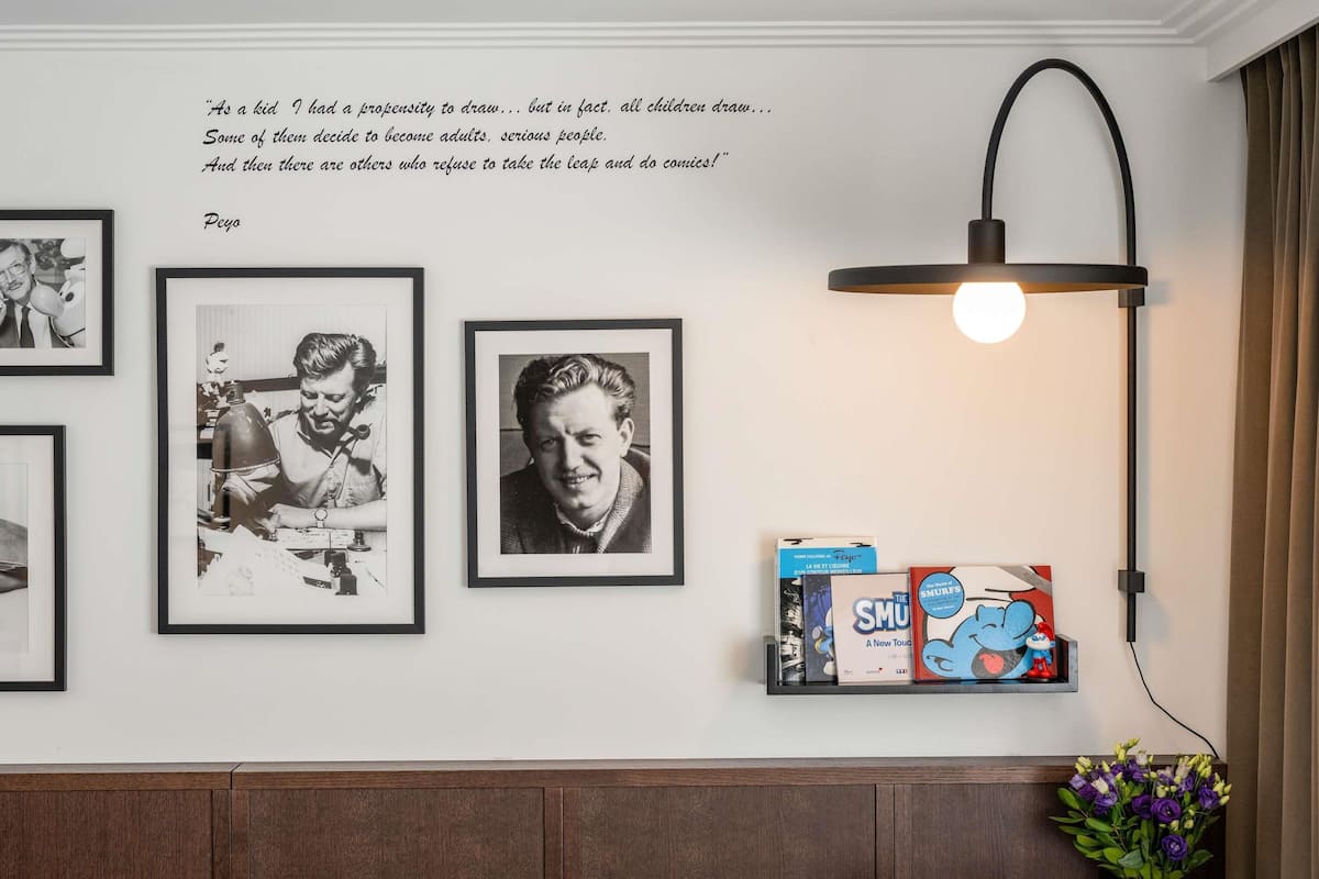 Suite, 1 King Bed, Garden View (Homage Peyo) | Premium bedding, down duvets, pillow-top beds, free minibar