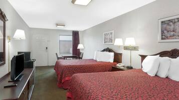Pillowtop beds, iron/ironing board, rollaway beds, free WiFi