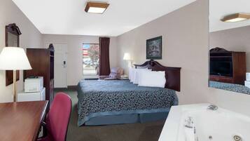 Pillowtop beds, iron/ironing board, rollaway beds, free WiFi