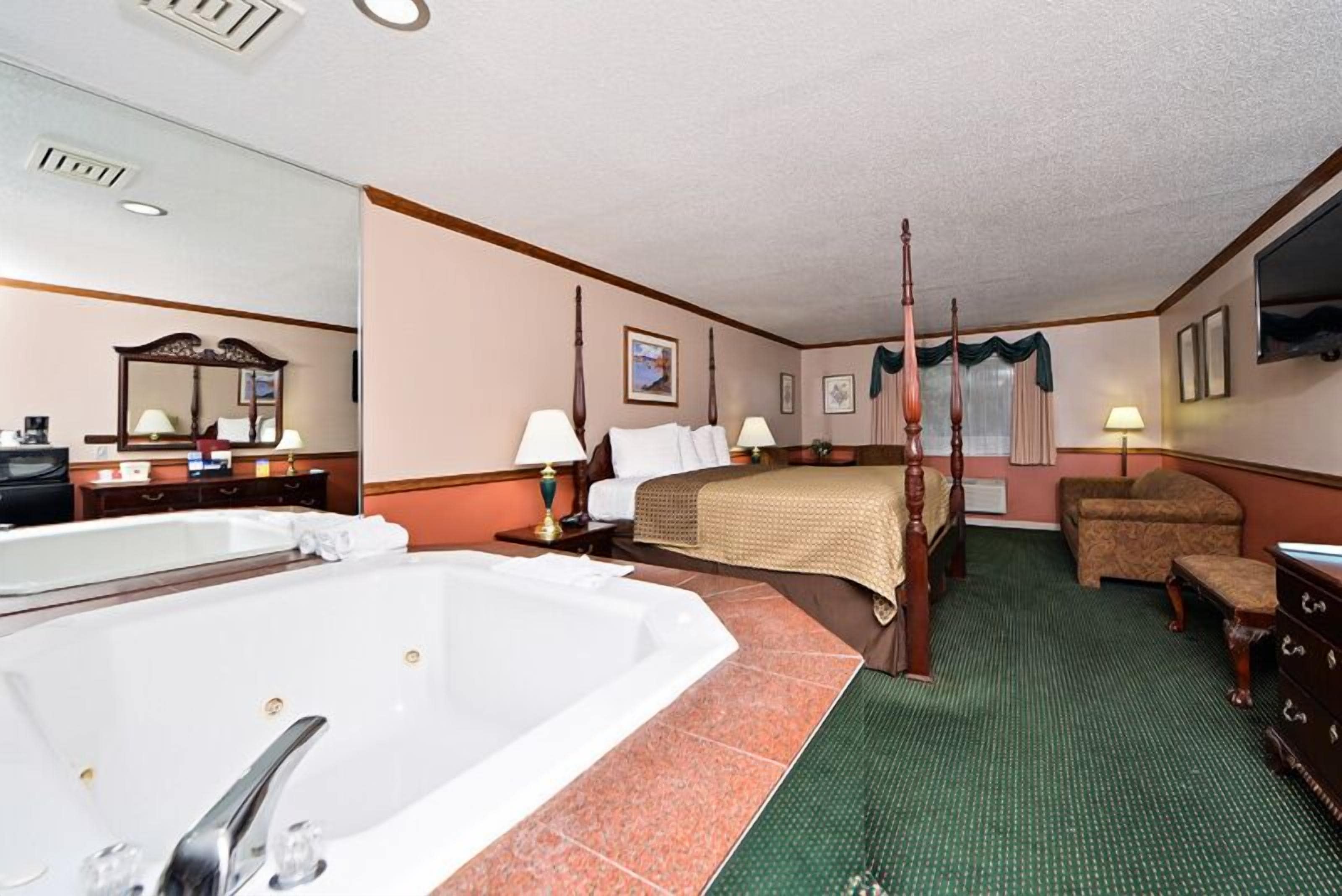 Zimmer, 1 Queen-Bett | Whirlwanne