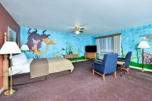 Traditional Suite, 2 Bedrooms | Desk, blackout drapes, iron/ironing board, free WiFi