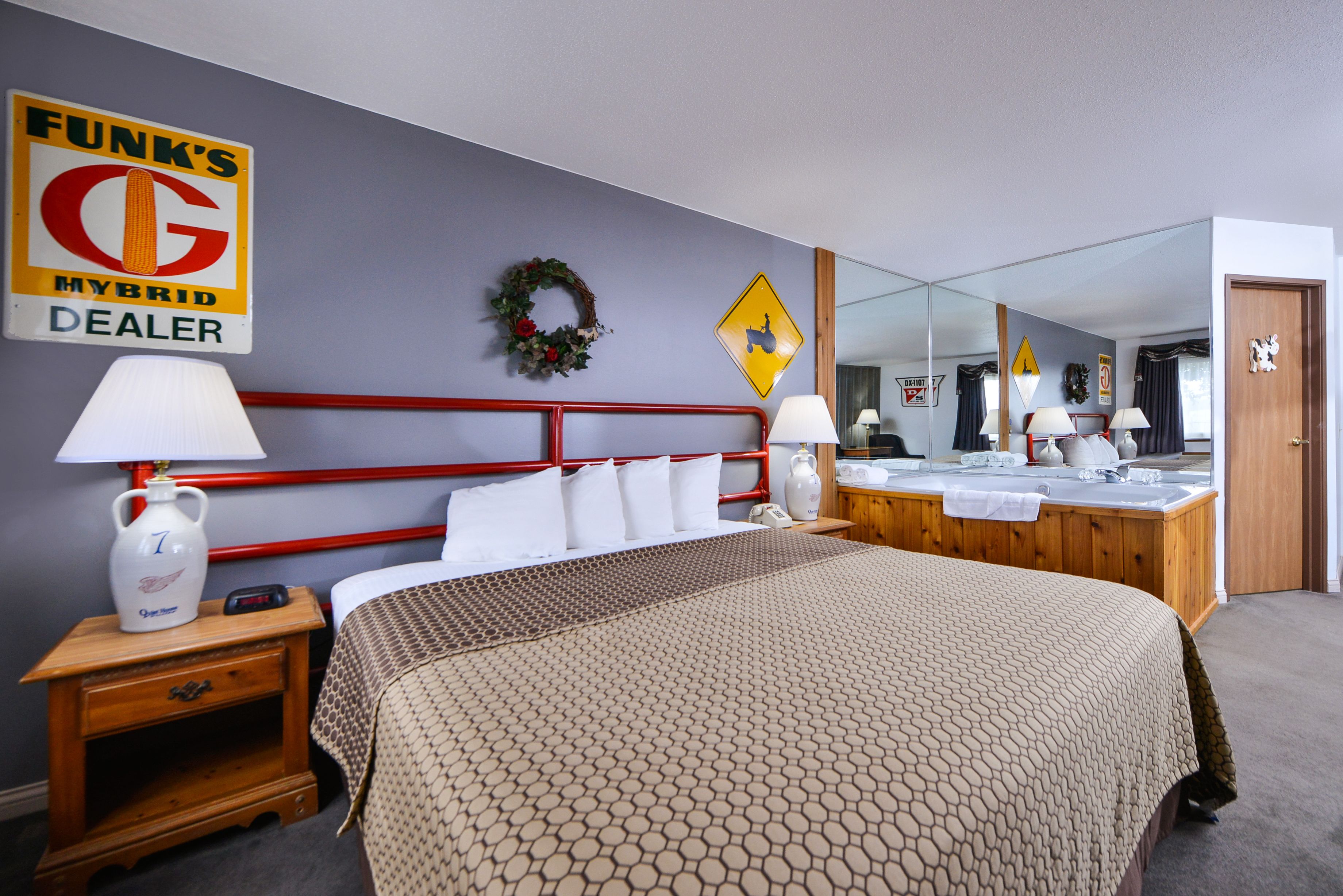 Suite Deluxe, 1 grand lit, bain à remous