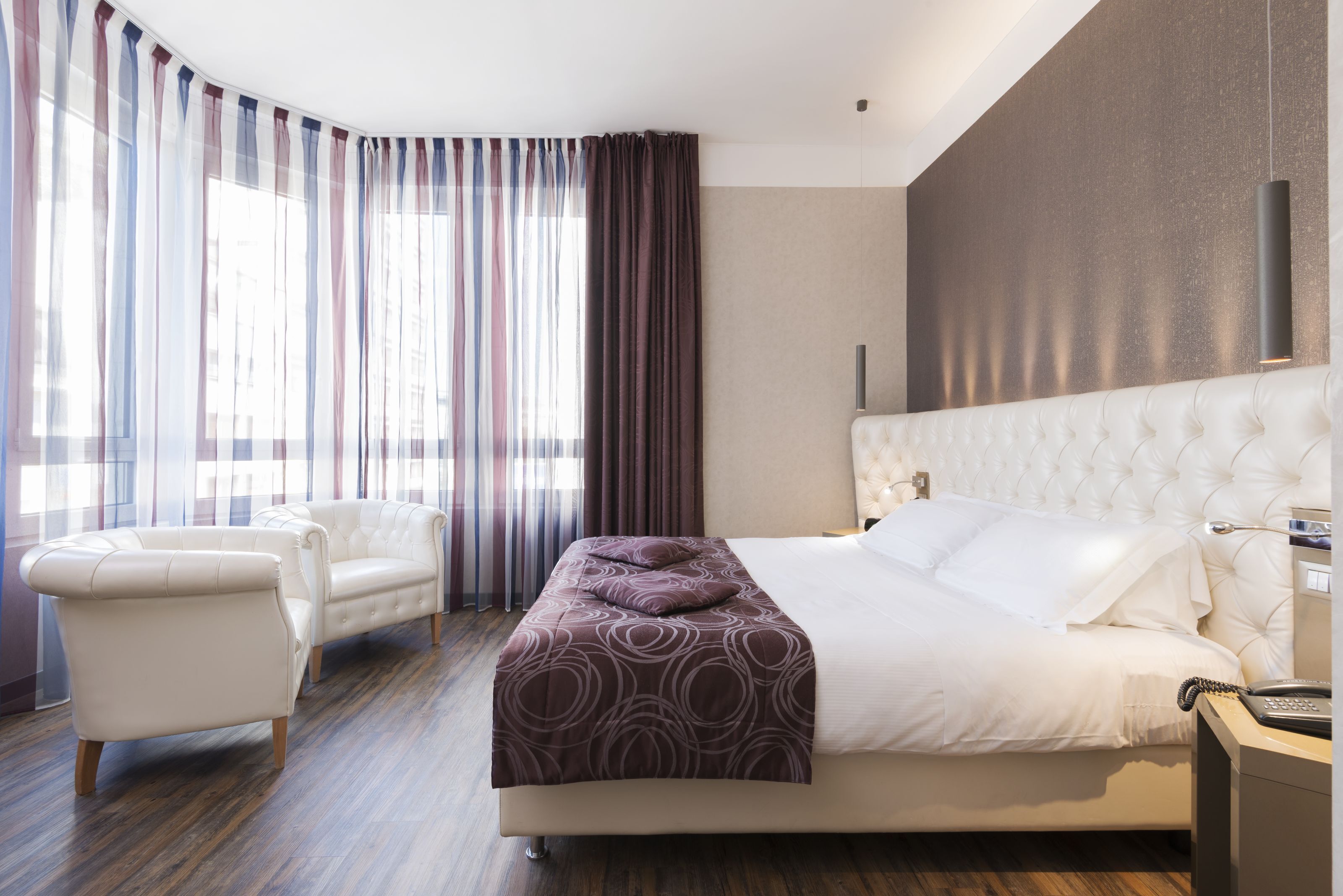 Minibar, in-room safe, soundproofing, iron/ironing board (on request)