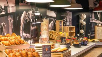 Daily buffet breakfast (EUR 15.00 per person)