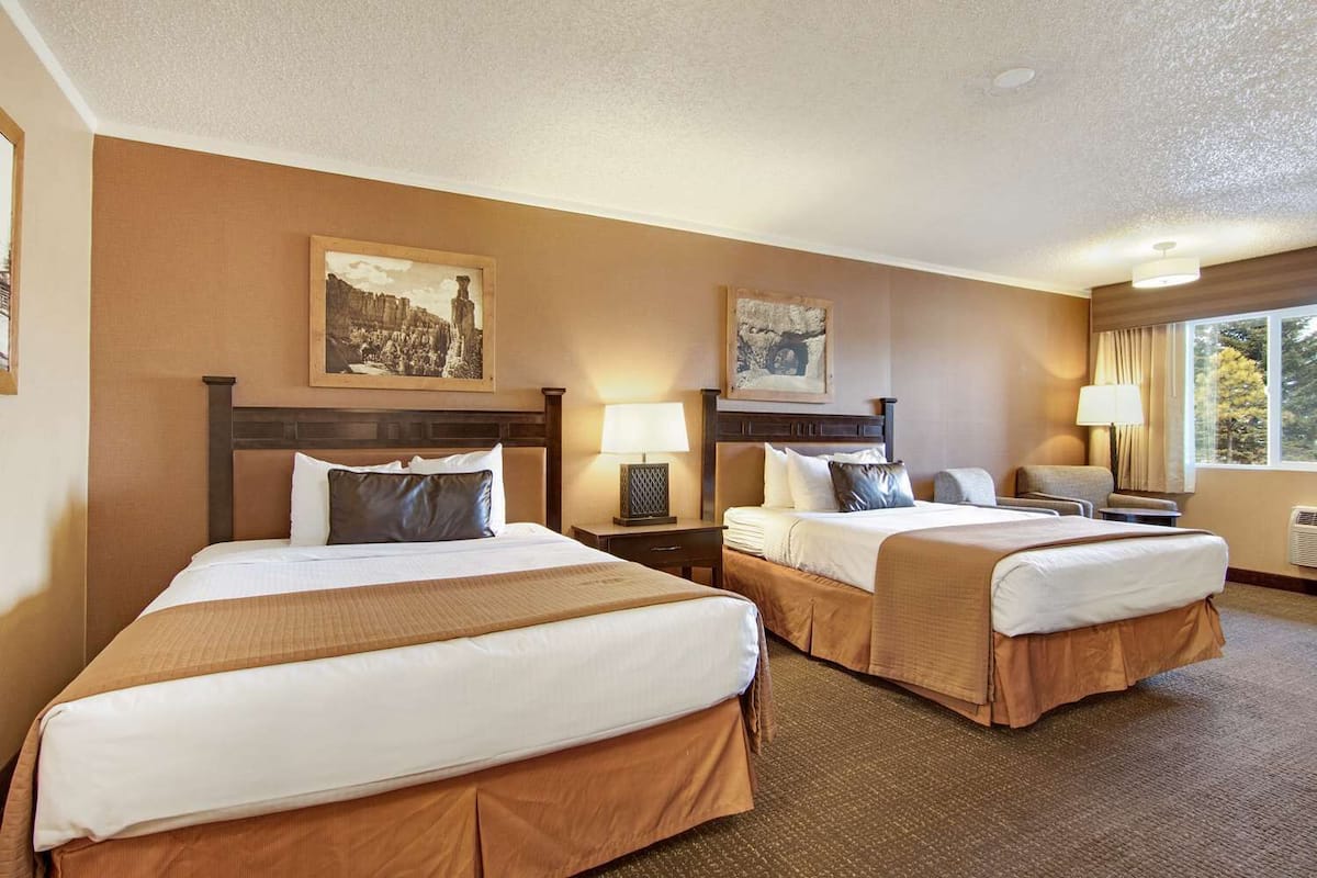 In-room safe, desk, laptop workspace, blackout drapes