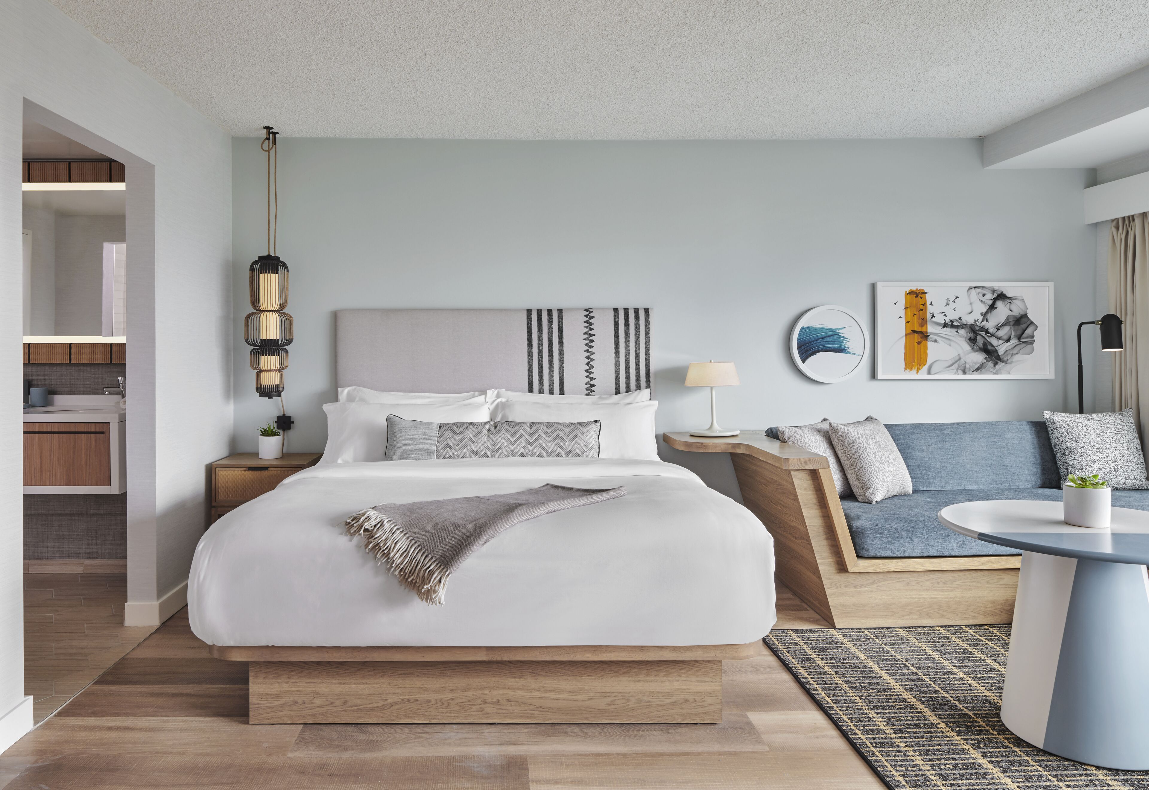 Premium bedding, pillowtop beds, in-room safe, laptop workspace