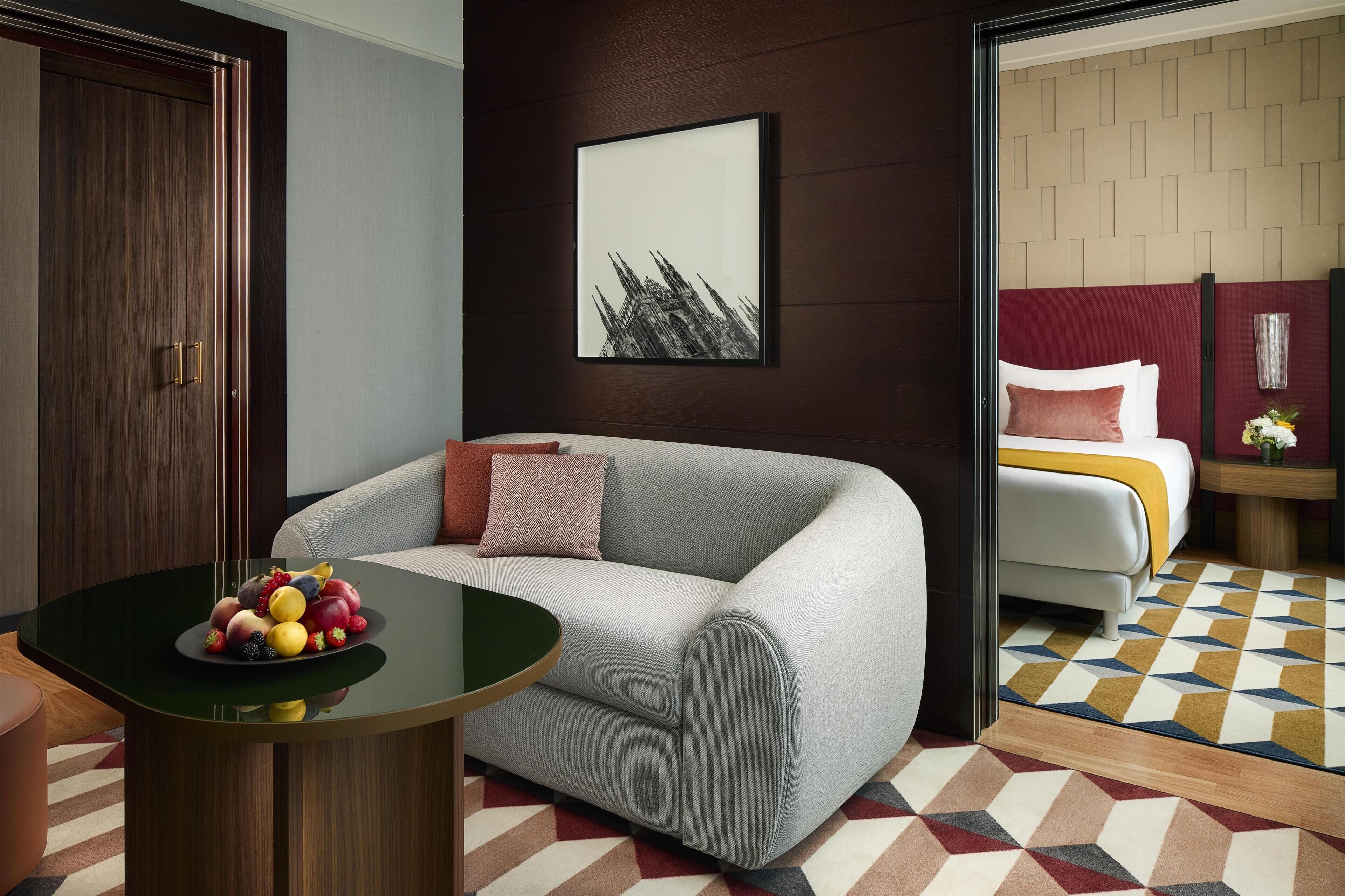 Hochwertige Bettwaren, Daunenbettdecken, Minibar, Zimmersafe