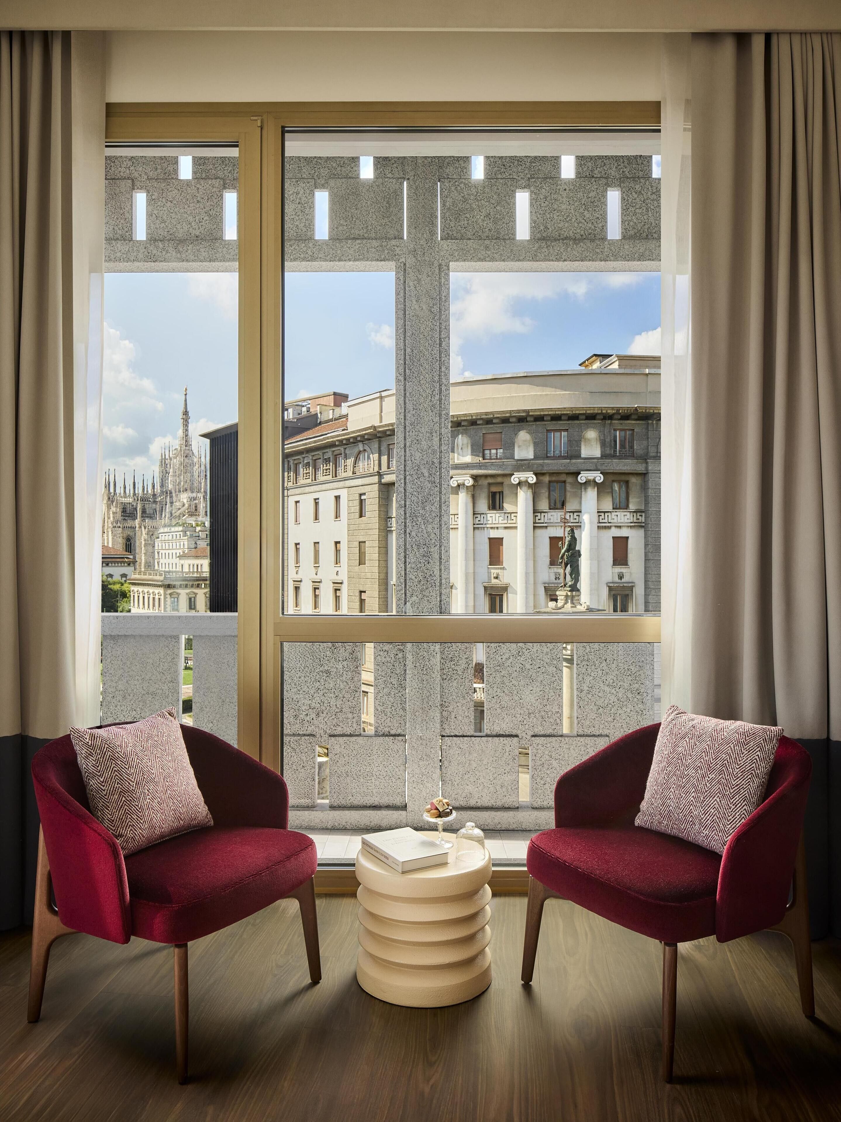 Literie de qualité supérieure, couette en duvet d'oie, minibar