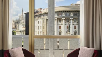 Literie de qualité supérieure, couette en duvet d'oie, minibar