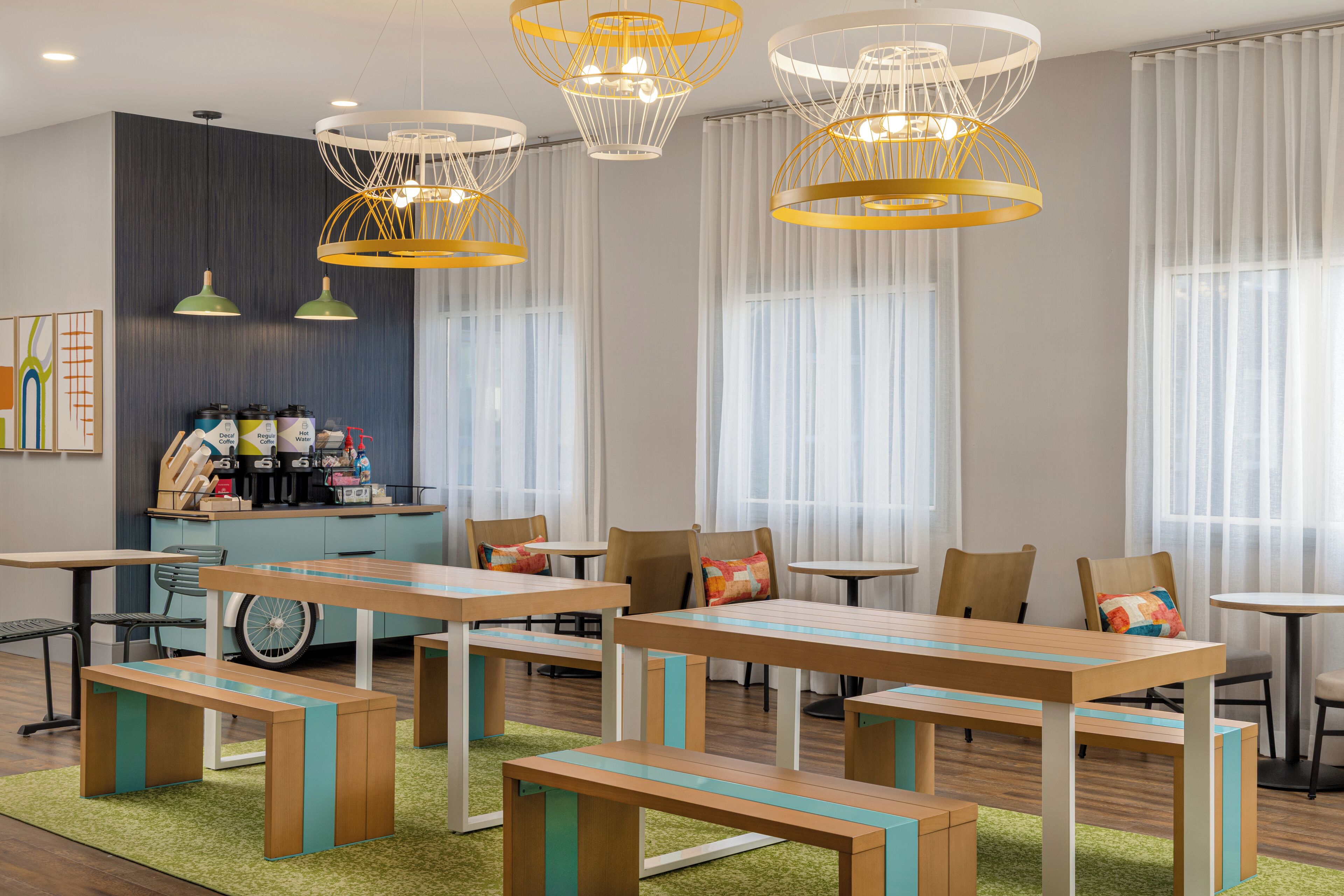 Petit déjeuner buffet compris tous les jours