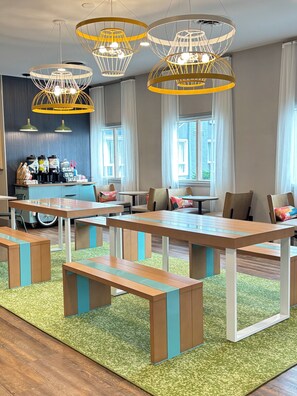 Sitteområde i lobbyen