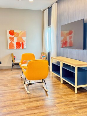 Sitteområde i lobbyen