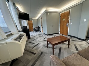 Suite, 1 King Bed, Non Smoking, Refrigerator & Microwave (Walk-in Shower)