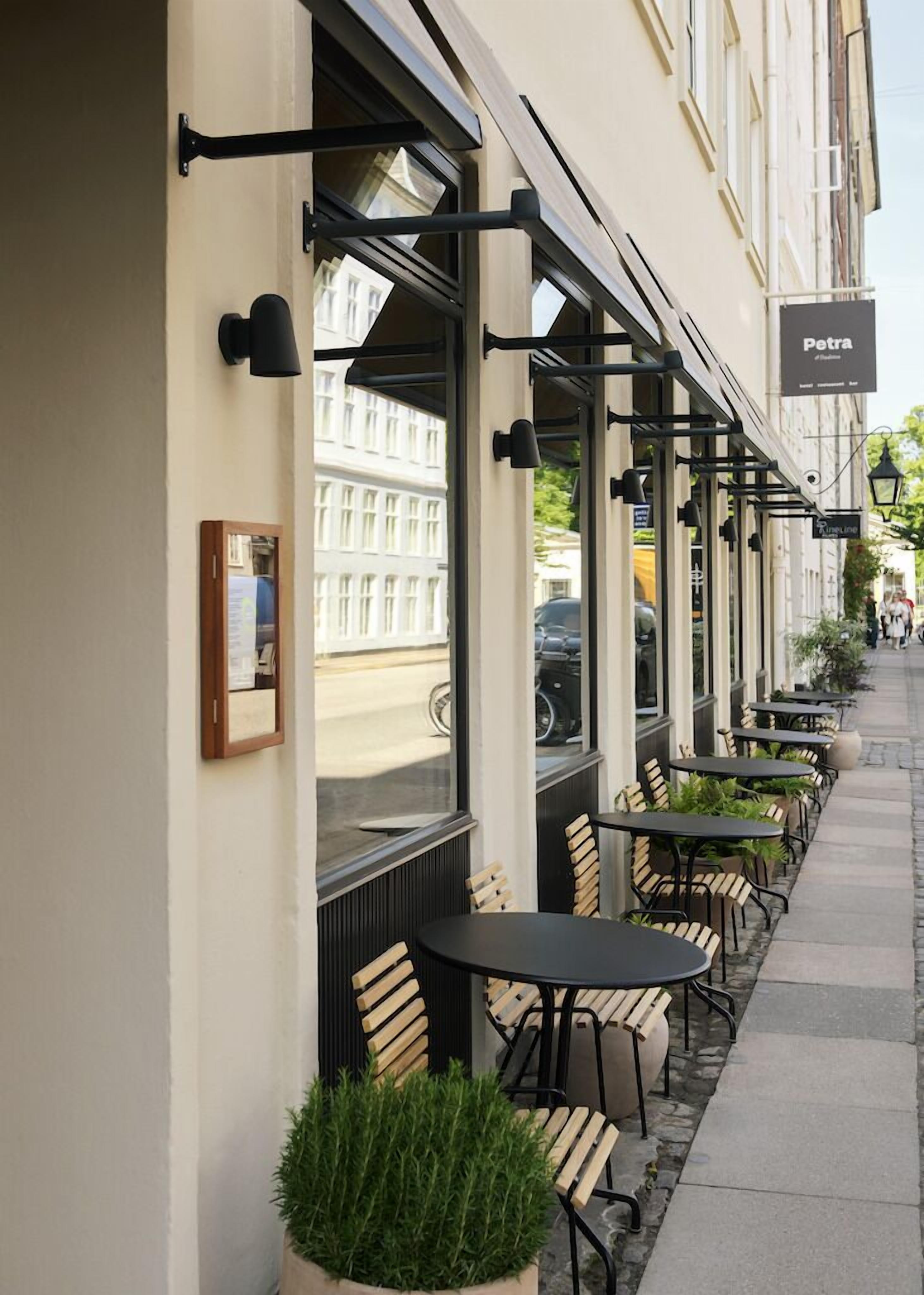 Majoituspaikan julkisivu