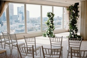 Indoor wedding