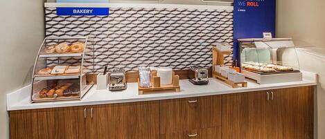 Gratis frukostbuffé varje dag