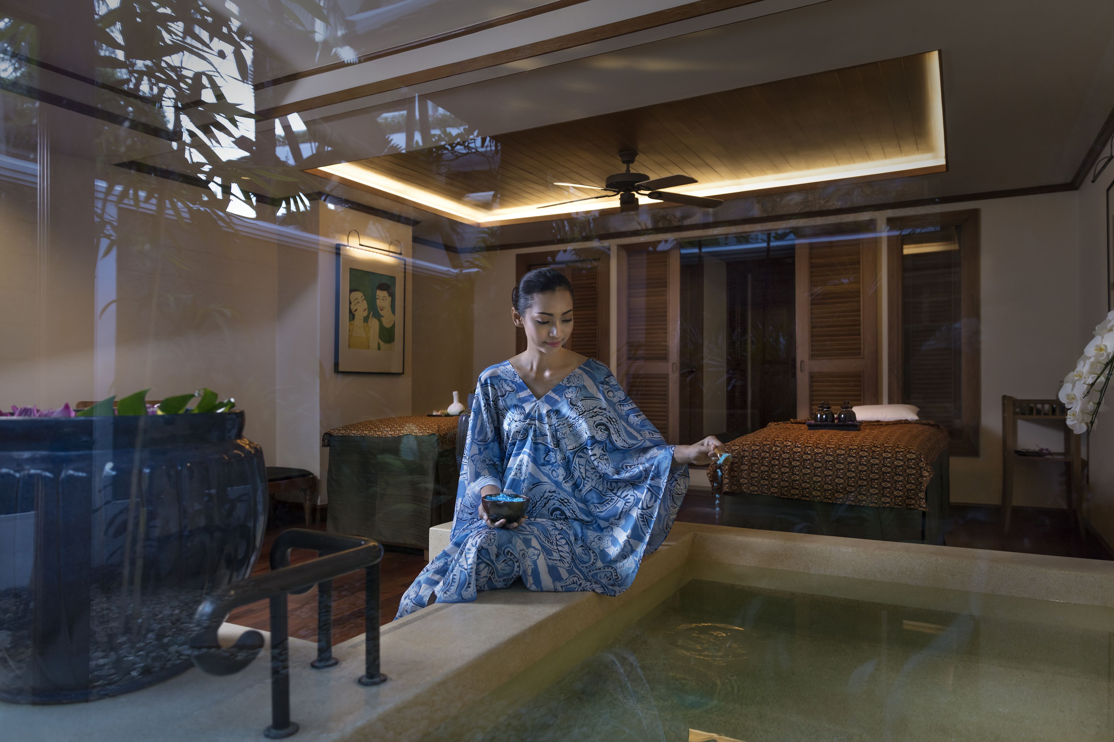 couples treatment room(s), steam room, body treatments, hydrotherapy