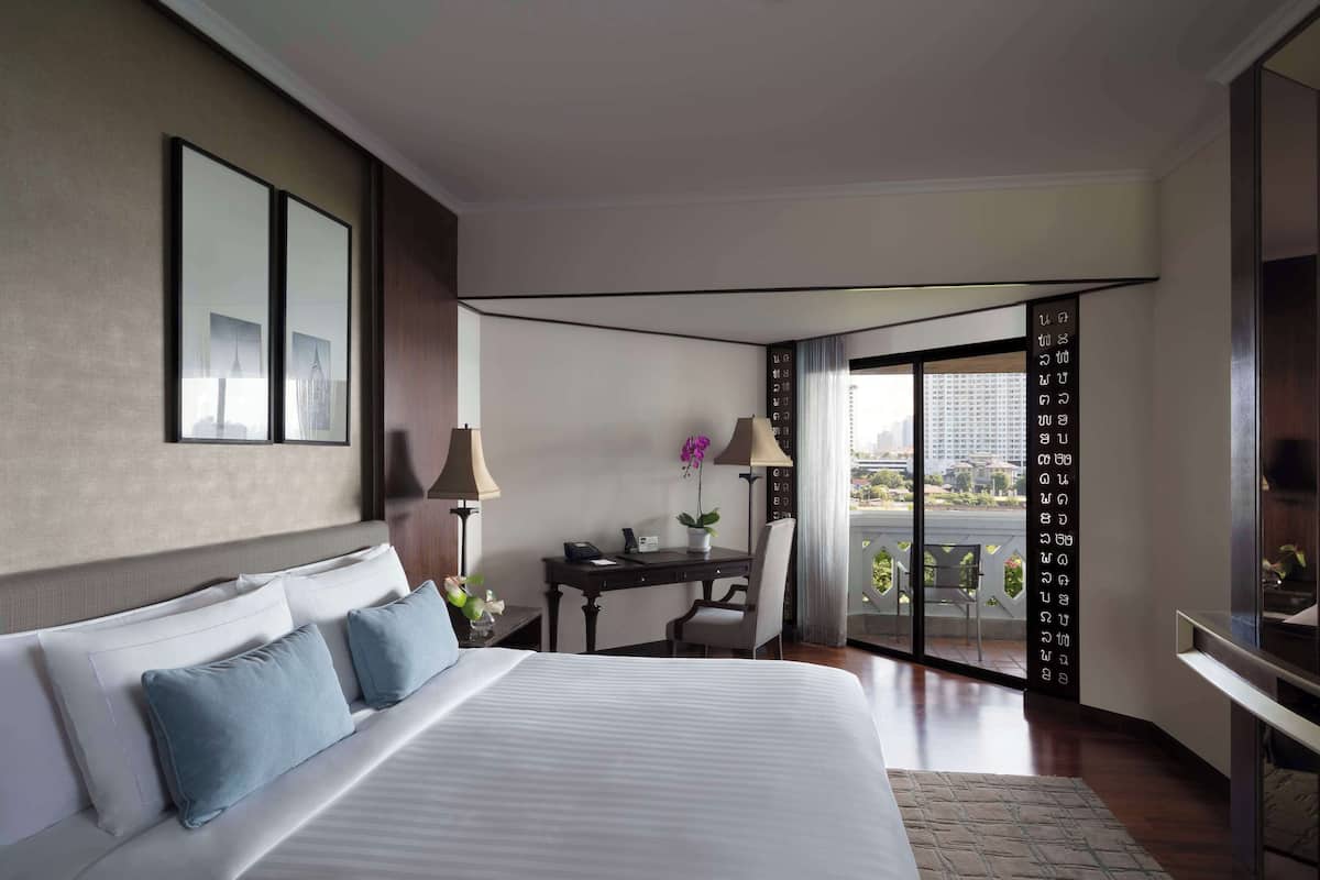 Deluxe River View Room | 1 sovrum, sängtillbehör av högsta kvalitet och duntäcken