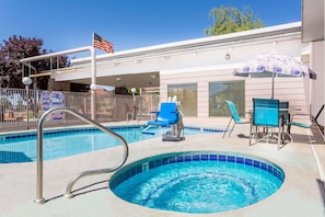 Seasonal outdoor pool